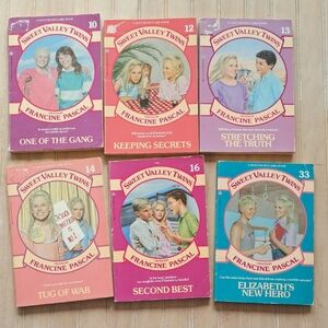 Sweet Valley Twins Collection - Pink and Teal Covers